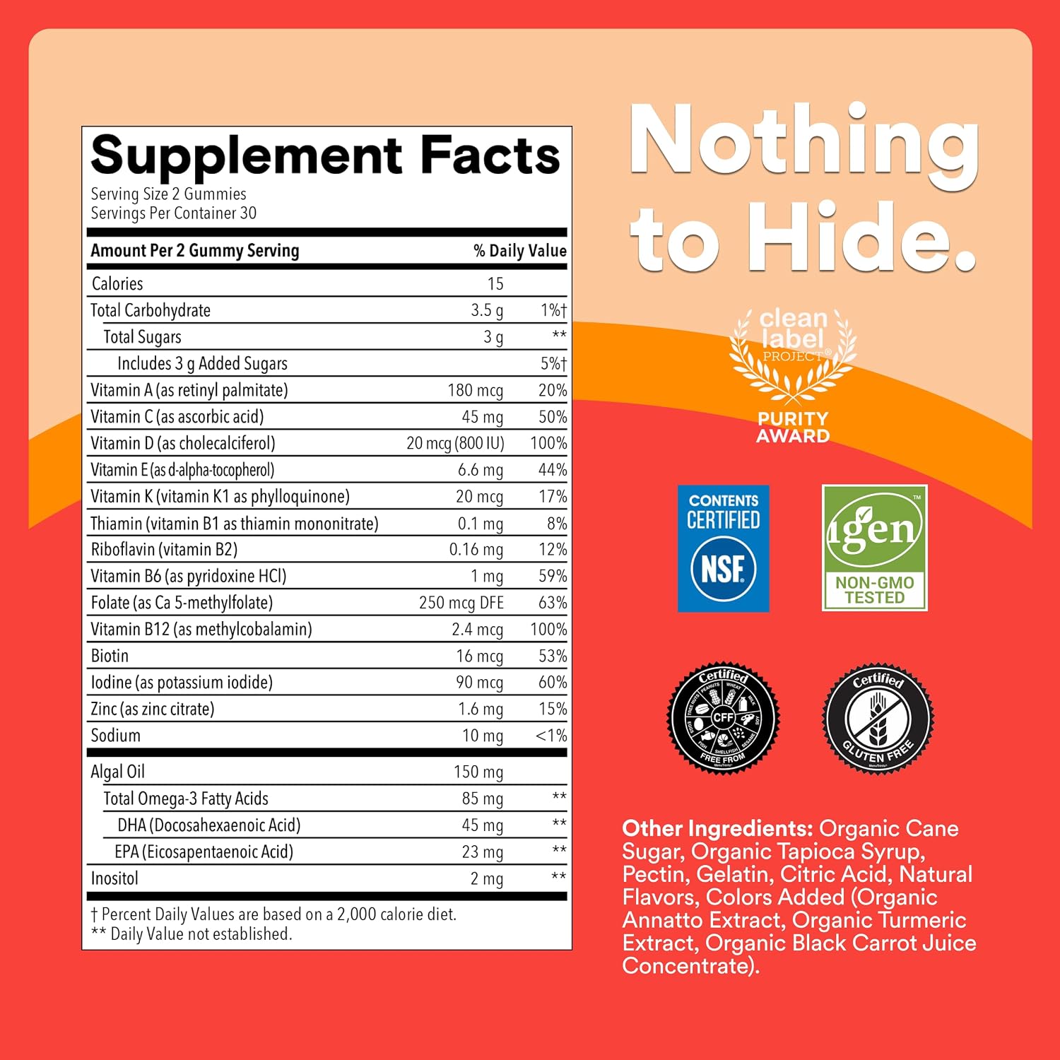 SmartyPants_Kids_Multivitamin_Gummies_with_Omega_3_DHA/EPA,_Vitamins_D3,_C,_B12,_B6,_A,_K,_and_Zinc,_Gluten_Free,_Clean_Label,_Three_Fruit_Flavors,_60_Gummies_(30_Day_Supply)