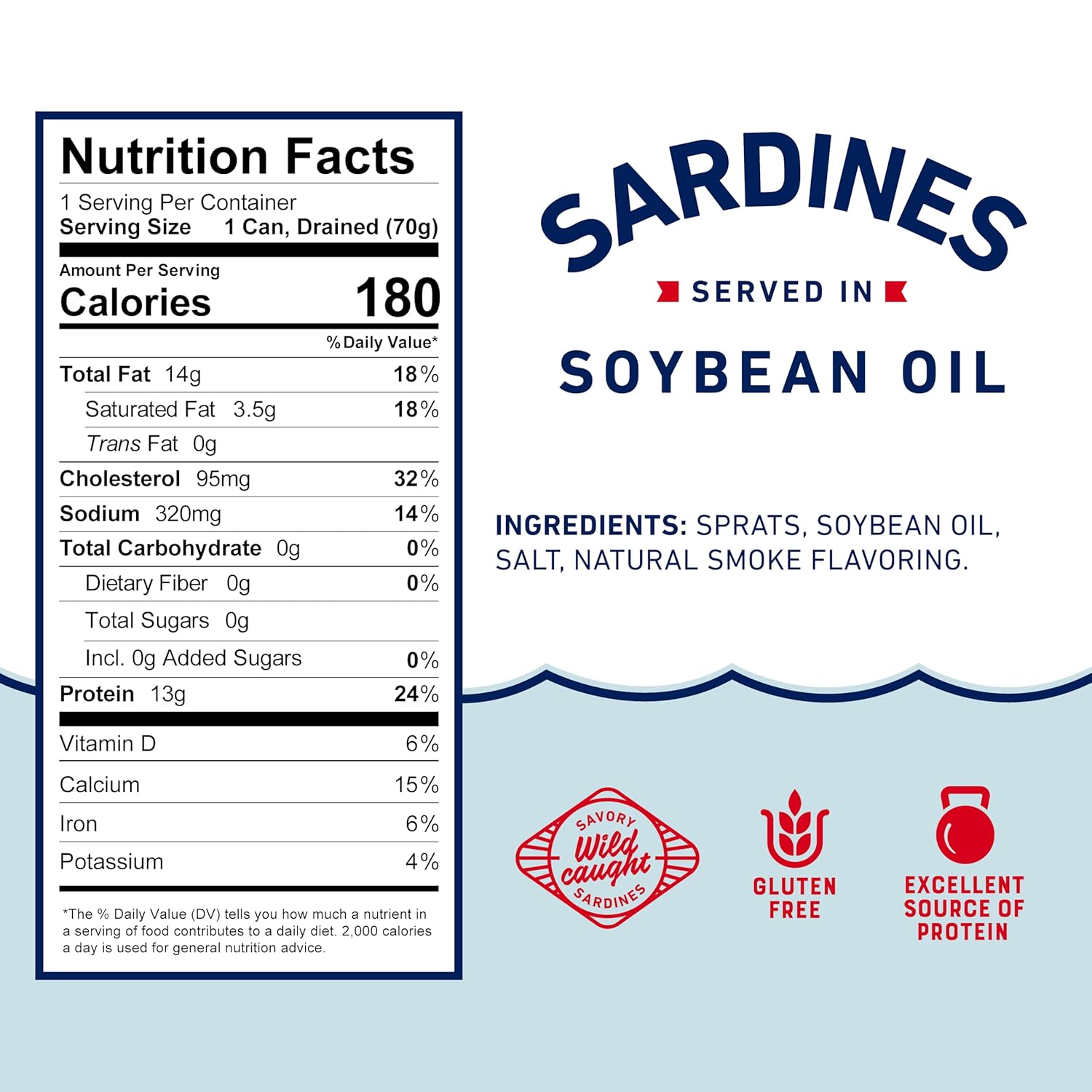 Beach_Cliff_Wild_Caught_Sardines_in_Soybean_Oil,_3.75_oz_Can_(Pack_of_12)_-_13g_Protein_per_Serving_-_Gluten_Free,_Keto_Friendly_-_Great_for_Pasta_&_Seafood_Recipes