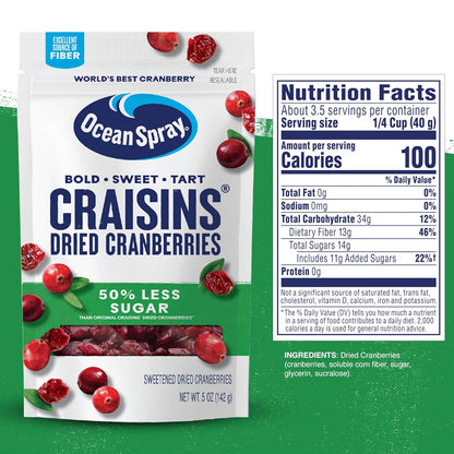 Ocean_Spray®_Craisins®,_50%_Less_Sugar_Dried_Cranberries,_Dried_Fruit,_5_Oz_Pouches,_12_Count