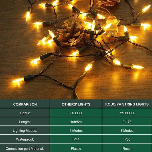 KOUQIYA_Battery_Operated_Christmas_Lights_2_Pack,_17ft_50_LED_Mini_String_Light_with_Auto-Timer_8_Modes_Waterproof_(Warm_White)