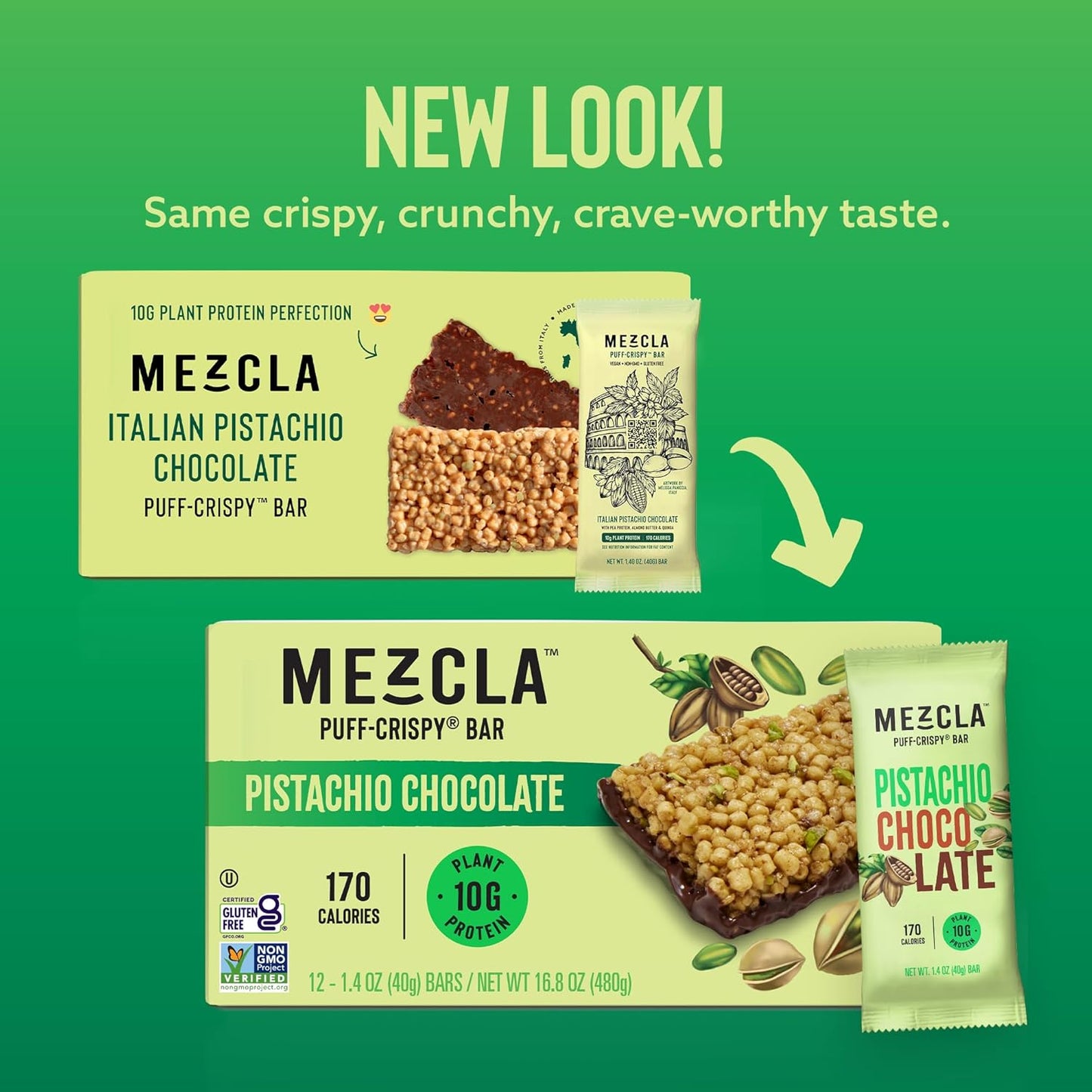 Mezcla_Puff_Crispy_Protein_Bars,_Gluten_Free_&_Vegan_Protein_Bars,_10g_Protein,_Alt_for_Crispy_Rice_Treat,_Granola_Bars_&_Breakfast_Bars,_Healthy_Snacks_for_Adults_(1_Count_(Pack_of_1),_Pistachio_Chocolate)