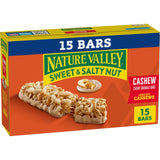 Nature Valley Granola Bars, Sweet and Salty Nut, Cashew, 15 18 OZ