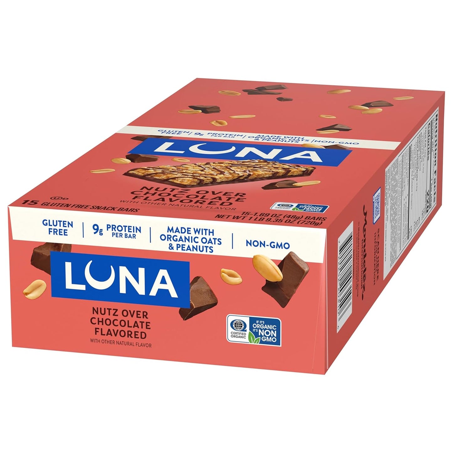 LUNA_Bar_-_Nutz_Over_Chocolate_Flavor_-_Gluten-Free_-_Non-GMO_-_7-9g_Protein_-_Made_with_Organic_Oats_-_Low_Glycemic_-_Whole_Nutrition_Snack_Bars_-_1.69_oz._(15_Count)