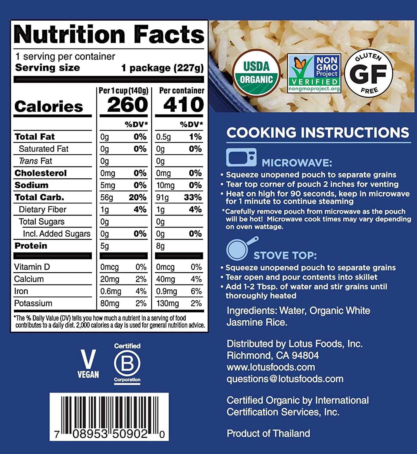 Lotus_Foods,_Organic_White_Jasmine_Rice,_8_Ounce