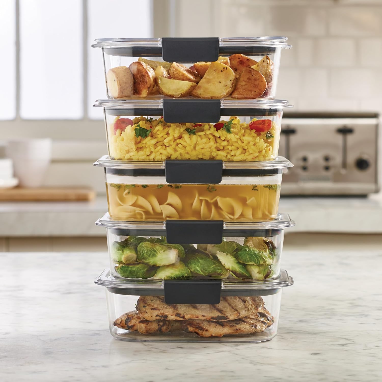 Rubbermaid_Brilliance_Tritan_Plastic_Food_Storage_Containers_BPA_Free_Airtight_Lids_Ideal_for_Lunch_Meal_Prep_&_Leftovers_Set_of_5_(3.2_Cup)