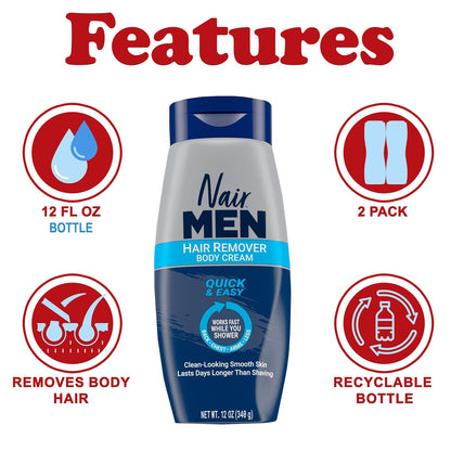 Nair_Men_Hair_Removal_Body_Cream,_12_Ounce_(Pack_of_2)