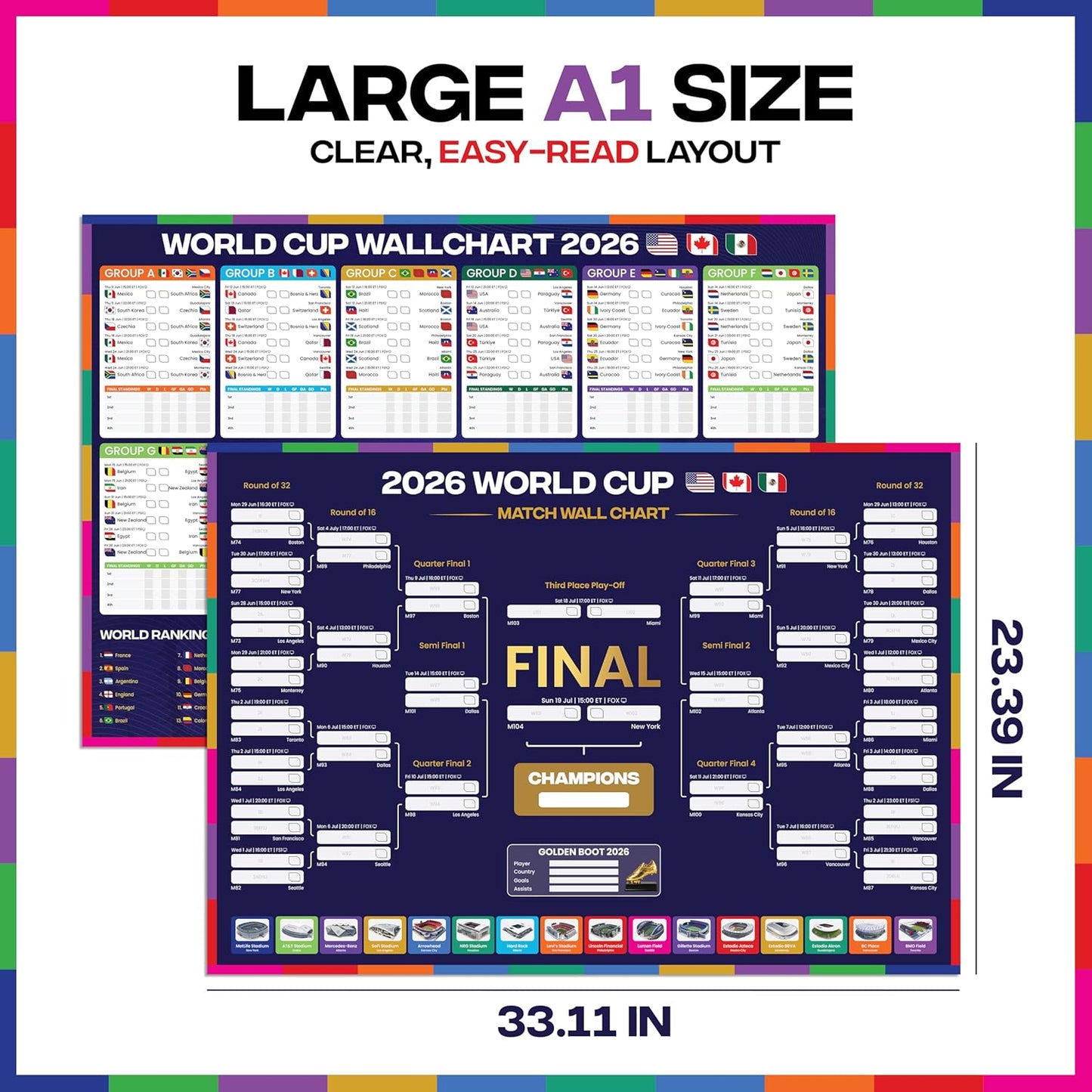 2026_World_Cup_Bracket_Poster_2026_|_A1_Size_2026_World_Cup_Soccer_Poster_with_US_Kick_Off_Times,_Fixtures,_Stadiums_&_Host_Cities_|_World_Cup_Wall_Chart