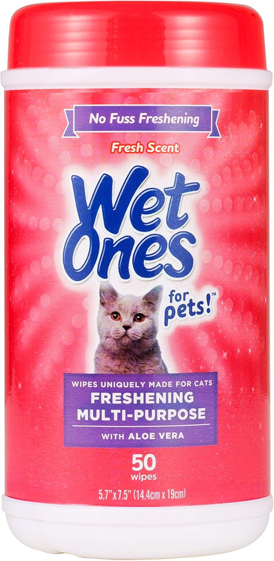 Wet_Ones_for_Cats_Freshening_Wipes,_Multi-Purpose_Cat_Grooming_Wipes_with_Aloe_Vera,_Helps_Remove_Dirt,_Odor,_and_Dander_Between_Baths,_Fresh_Scent,_50_Count