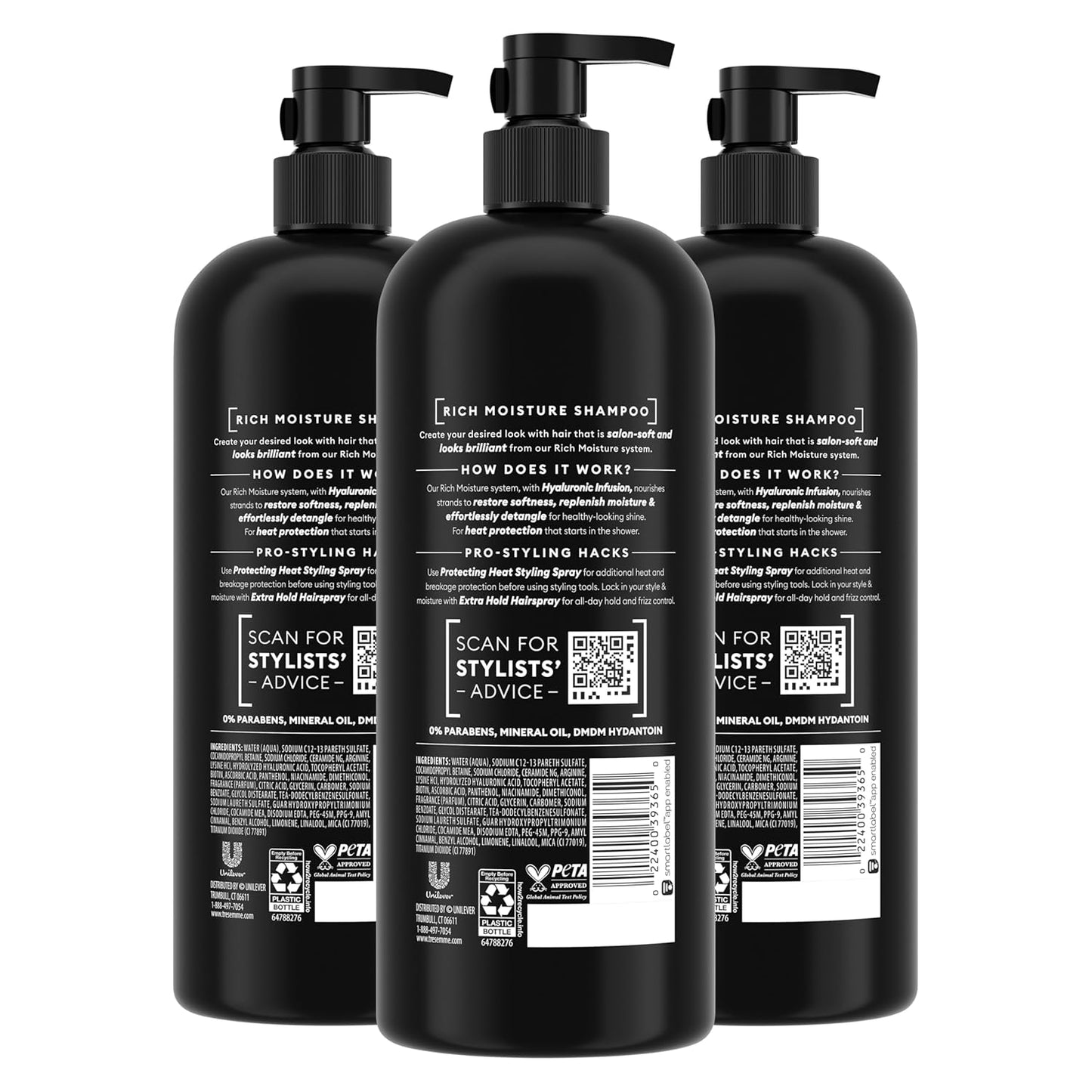 TRESemme_Rich_Moisture_Hydrating_Shampoo_3_Count_for_Dry_Hair_Formulated_With_Pro_Style_Technology_28_Fl_Oz