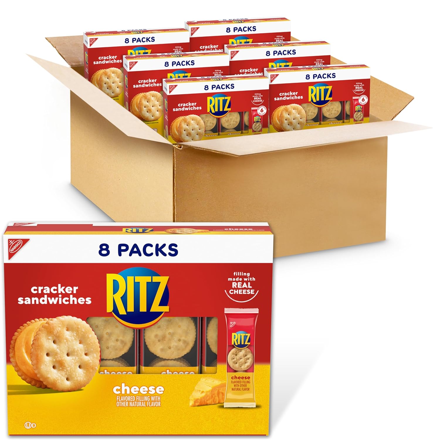 RITZ_Cheese_Sandwich_Crackers,_Lunch_Snacks,_48_Snack_Packs_(6_Boxes,_6_Crackers_Per_Pack)