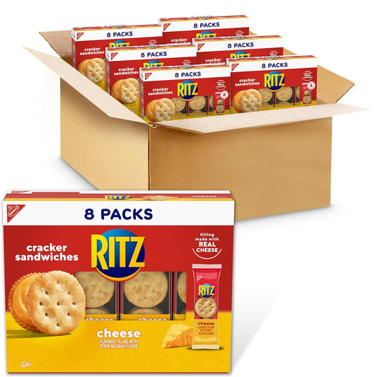 RITZ_Cheese_Sandwich_Crackers,_Lunch_Snacks,_48_Snack_Packs_(6_Boxes,_6_Crackers_Per_Pack)