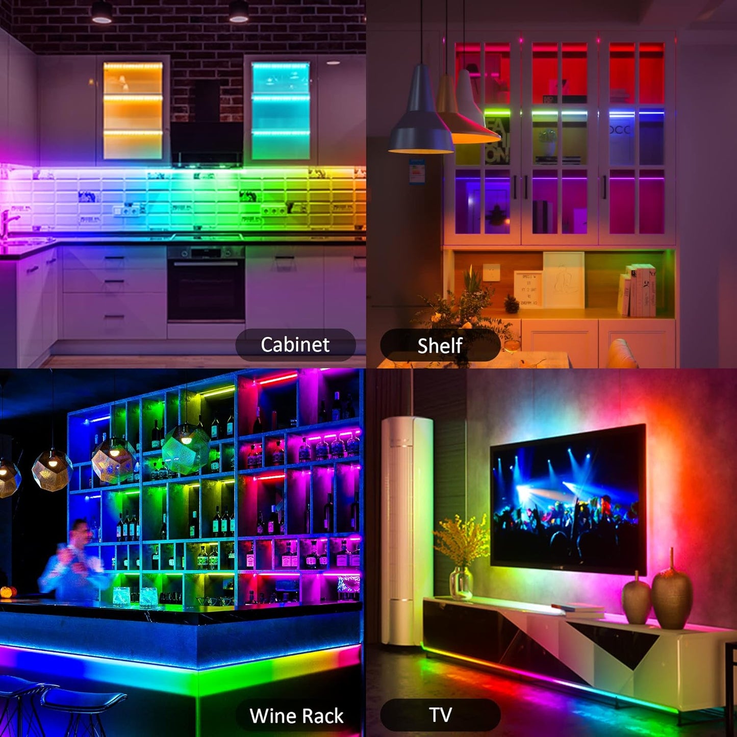 3/6_Pcs_RGB_Under_Cabinet_Lights_Kit,_Smart_App_and_Remote_Control_Under_Cabinet_Lighting,_Dimmable_Under_Counter_Lights_for_Kitchen,_Plug_in_LED_Lights_Bar_for_Cabinet,_Counter,_Workbench,_Desk