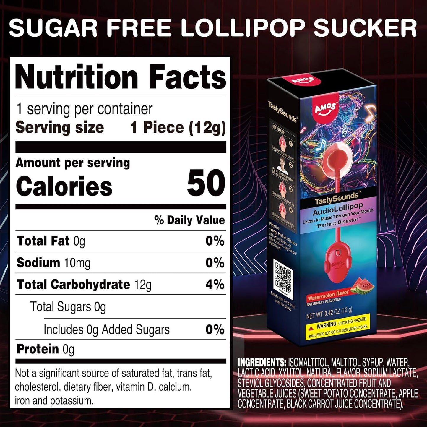 Amos_Music_Lollipop_Candy,_Audio_Singing_Lollipop,_Unique_Valentine's_Gift,_Individually_Wrapped_Natural_Watermelon_Flavor_(1_Pack)