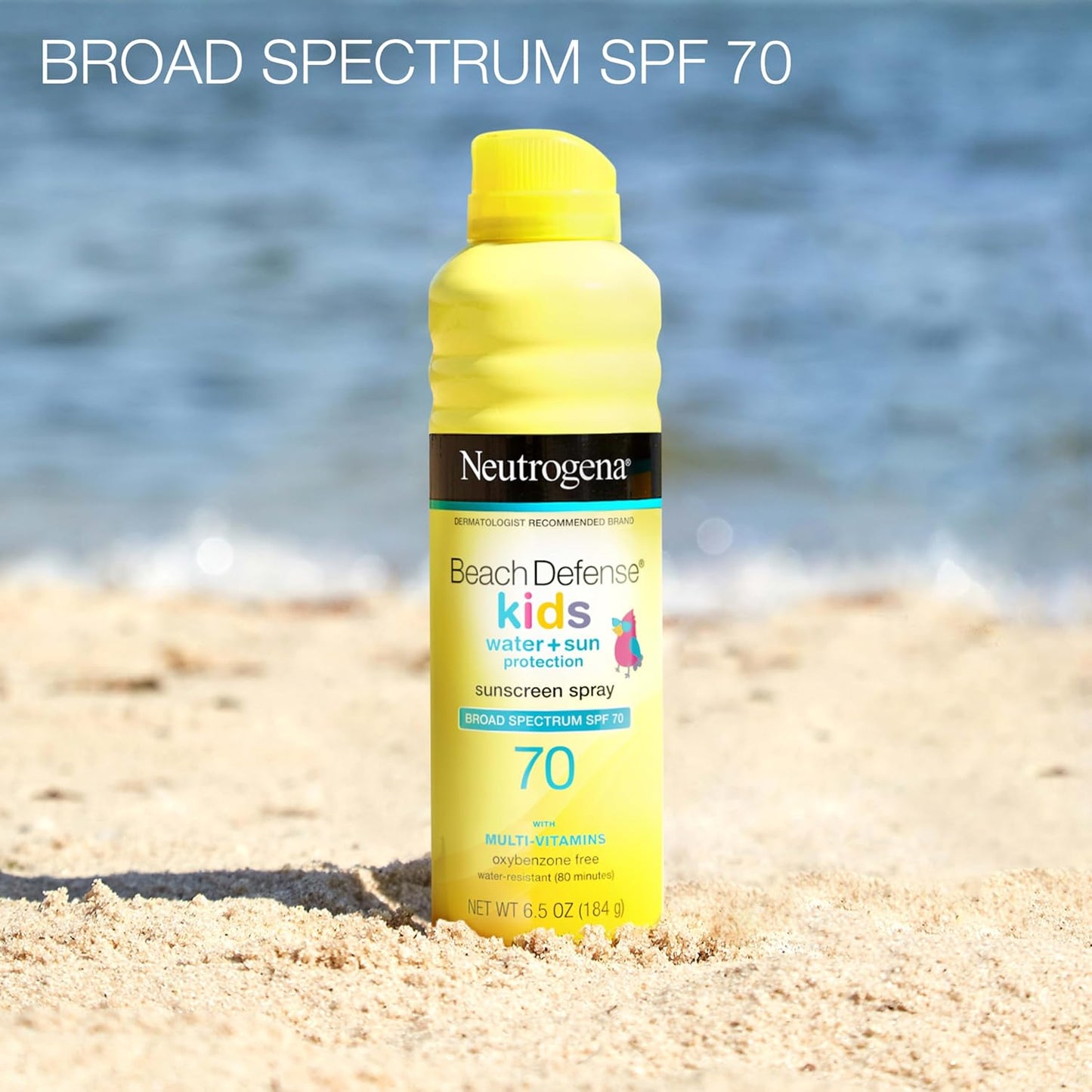 Neutrogena_Beach_Defense_Kids_Sunscreen_Spray_SPF_70,_Water-Resistant_Spray_Sunscreen,_Broad_Spectrum_Protection,_Oxybenzone-Free_&_Fast-Drying,_Beach_Vacation_Essential,_6.5_oz,_Pack_of_2