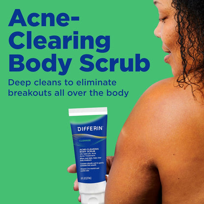 Differin_Body_Scrub_with_Salicylic_Acid_Acne_Clearing_Improves_Tone_and_Texture_Prone_Skin_on_Back_Shoulders_and_Chest,_8_Oz_(Packaging_May_Vary)