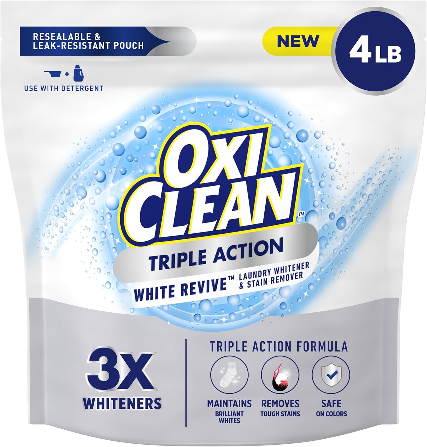 OxiClean_Triple_Action_White_Revive_Laundry_Whitener_and_Stain_Remover_Powder,_Use_with_Detergent,_Whitens_and_Brightens_Clothes,_Removes_Tough_Stains,_Color_Safe,_Chlorine_Free,_4_lbs