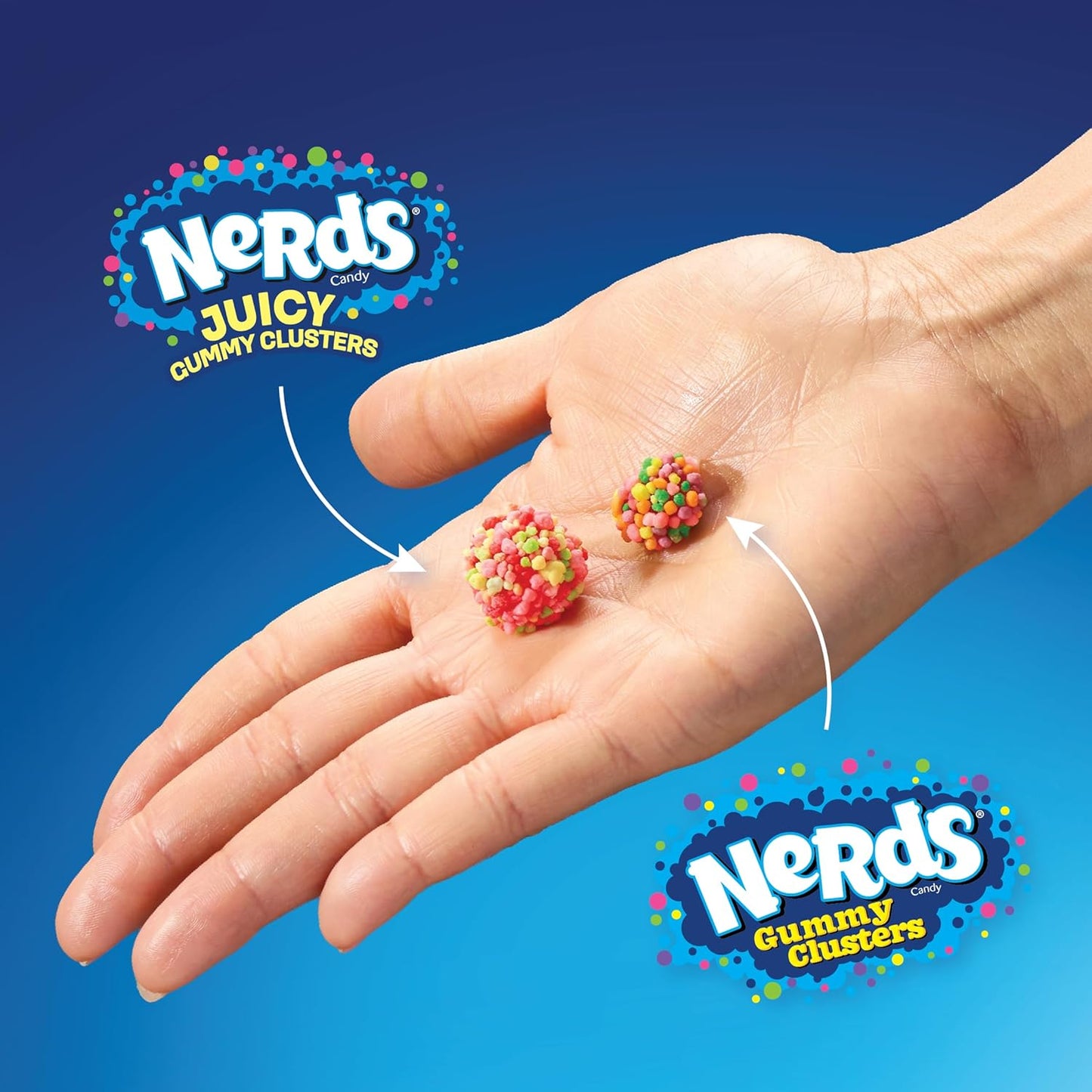 NERDS_Juicy_Gummy_Clusters,_Strawberry_Punch,_Juicy_and_Gummy_Candy,_1_Stand_Up_Bag,_for_Snacking_and_Sharing,_7.15_oz
