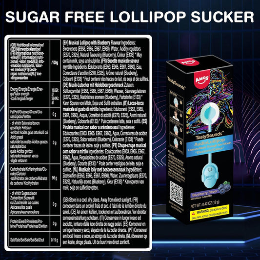 Amos_Music_Lollipop_Candy,_Audio_Singing_Lollipop,_Individually_Wrapped_Natural_Blueberry_Flavor_(1_Pack)