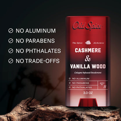 Old_Spice_Aluminum_Free_Deodorant_for_Men,_The_Spice_Alchemist_Collection,_24/7_Cologne_Infused_Scent,_No_Trade_Off_Formula,_Free_of_Parabens_&_Phthalates,_Cashmere_+_Vanilla_Wood_Scent,_3.0_oz