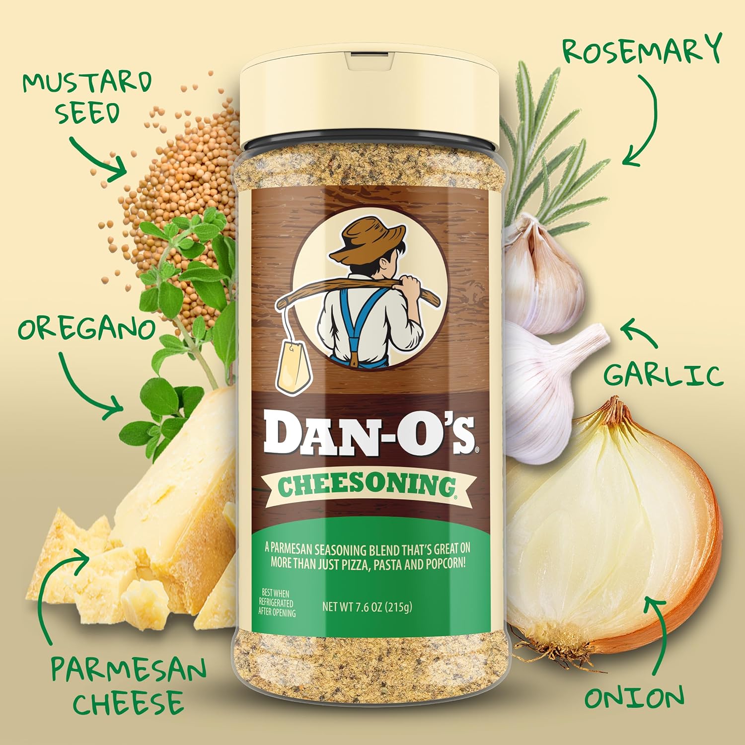 Dan-O's_Cheesoning_Seasoning,_7.6_oz_Bottle,_All_Purpose_Seasoning_for_Pizza,_Popcorn,_Chicken,_Bread_and_More,_Sugar_Free,_Zero_Calorie,_Parmesan_Cheese_Replacement_for_your_Favorite_Foods