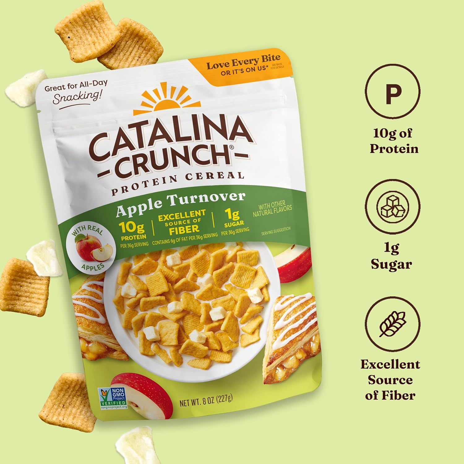 Catalina_Crunch_Protein_Cereal_-_Breakfast_Cereal_with_10g_of_Protein,_No_Added_Sugar_-_Gluten_Free_-_Apple_Turnover_-_8_oz_Bag_(Pack_of_1)