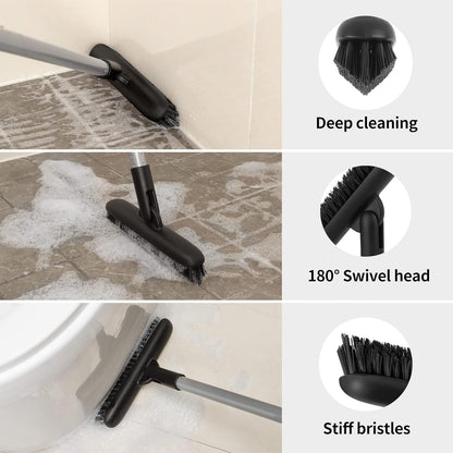 MR.SIGA_Heavy_Duty_Grout_Scrub_Brush_with_Long_Handle,_Shower_Floor_Scrubber_for_Cleaning,_Tile_Scrub_Brush_with_Stiff_Bristles