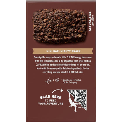 CLIF_BAR_Minis_-_Chocolate_Brownie_Flavor_-_Made_with_Organic_Oats_-_4g_Protein_-_Non-GMO_-_Plant_Based_-_Snack-Size_Energy_Bars_-_0.99_oz._(20_Pack)
