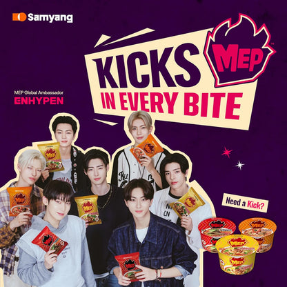 MEP_Black_Pepper_and_Beef_Flavor,_Instant_Korean_Ramen_noodles,_Spicy_Ramyeon_Noodle_Soup_[4.23_OZ_(120g)_x_4_Bags]