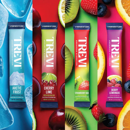 TREVI™_Sugar_Free_Electrolytes_-_Drink_Mix_Hydration_Powder_Packets_-_28_Count_-_Favorites_Variety_Pack_-_Cherry_Lime,_Strawberry_Kiwi,_Berry_Lemonade,_Arctic_Frost