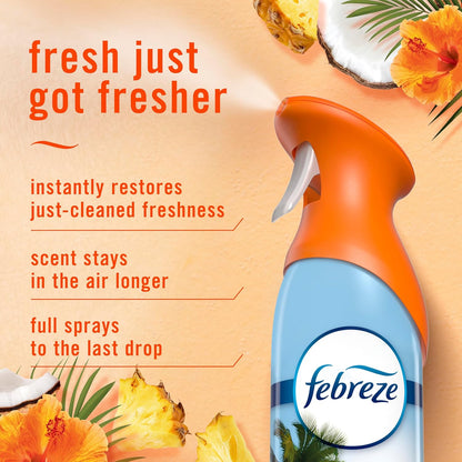 Febreze_Air_Mist,_Air_Freshener_Spray,_Odor_Fighting_Room_Spray,_Deodorizer_for_Home_Bathroom_Kitchen_Office_Apartment_Dorm_Room_Classroom,_Hawaiian_Aloha,_8.1oz,_6ct