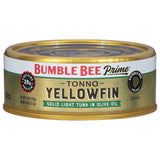Bumble Bee Prime Solid White Albacore Tuna in Water, 5 oz Cans (Pack of 4) - Premium Wild Caught Tuna - 32g Protein per Serving - Non-GMO Project Verified, Gluten Free, Kosher