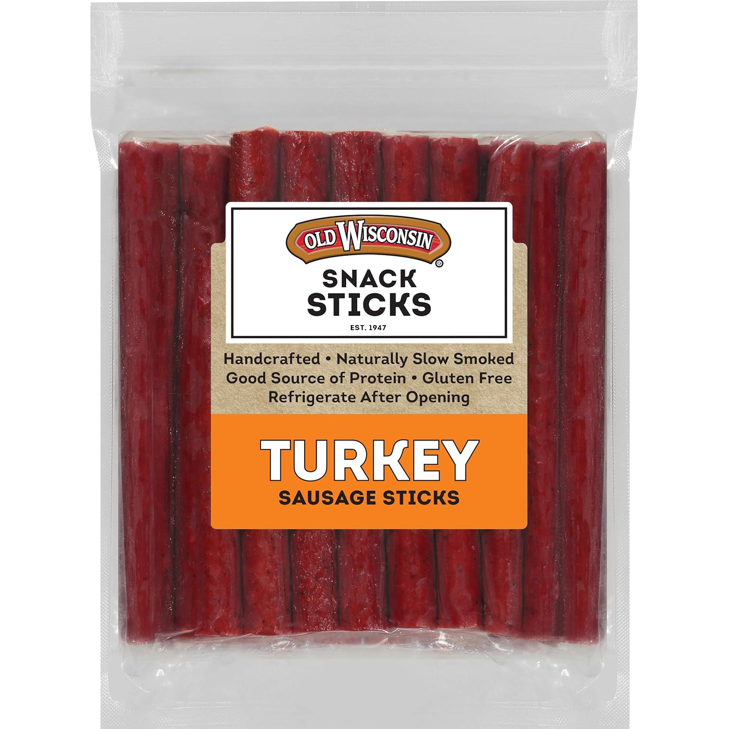 Old_Wisconsin_Turkey_Sausage_Snack_Sticks,_Naturally_Smoked,_Ready_to_Eat,_High_Protein,_Low_Carb,_Keto,_Gluten_Free,_28_Ounce_Resealable_Package