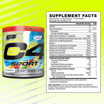 C4_Sport_Pre_Workout_Powder_-_NSF_Certified_for_Sport_-_Elite_Hydration_-_200mg_Caffeine_+_Creatine_+_Beta-Alanine_-_Electrolytes_and_Energy_Supplement_-_Hawaiian_Punch,_20_Servings