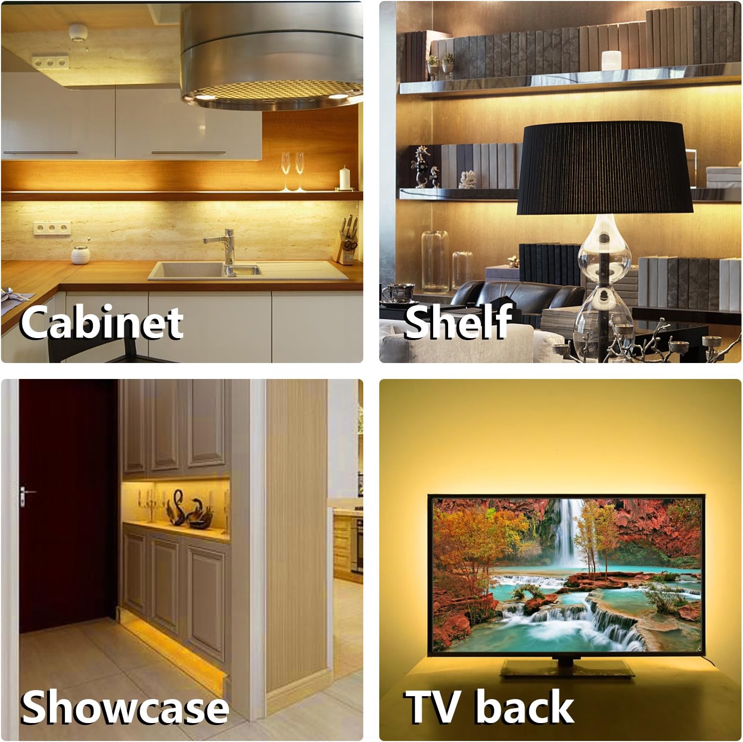 WOBANE_Under_Cabinet_LED_Lighting_Kit,_6_PCS_Dimmable_LED_Strip_Lights_with_Remote_Control_Dimmer,_24W_Adapter,_Hidden_2700K_Warm_White/_Natural_White_Set,_Bright_1500lm,_Timing,_Kitchen,_Counter,_Shelf,_Showcase