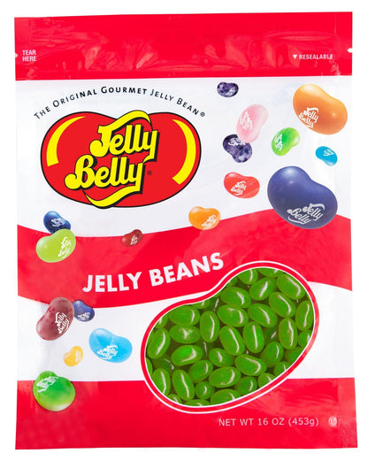 Jelly Belly Sunkist Lime Jelly Beans - 1 Pound (16 Ounces) Resealable Bag - Genuine, Official, Straight from the Source
