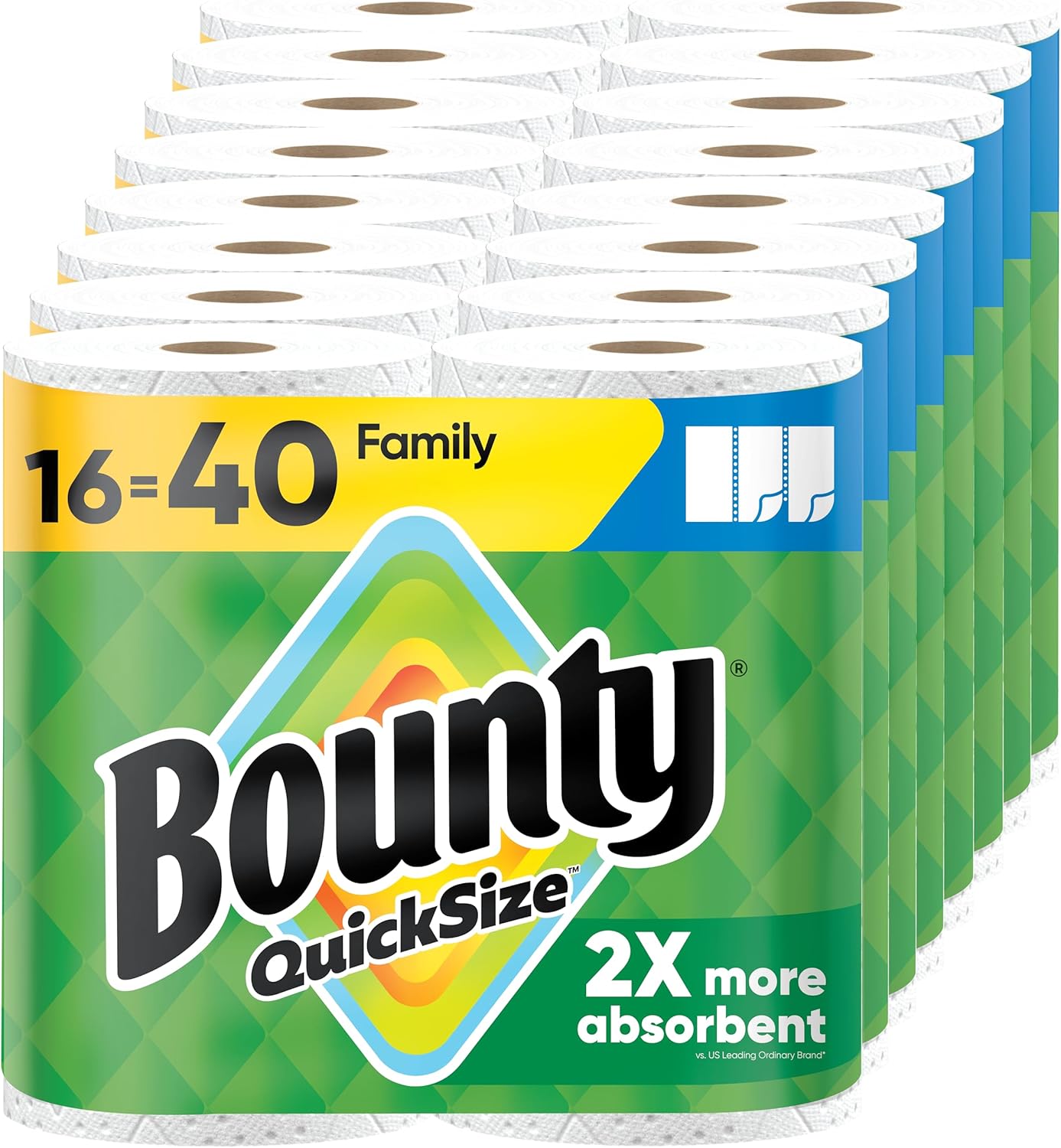 Bounty_Paper_Towels_Quick_Size,_White,_16_Family_Rolls_=_40_Regular_Rolls