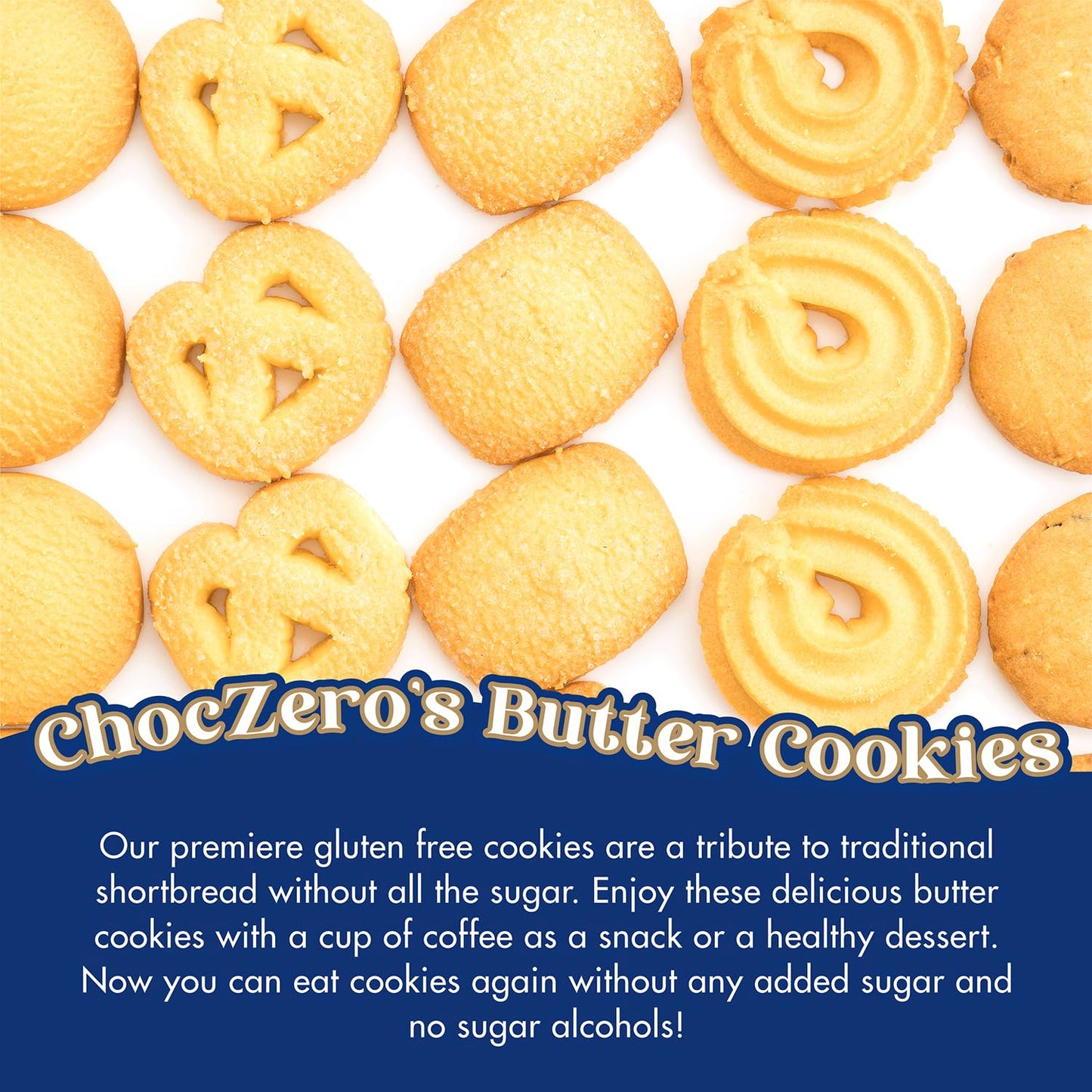 ChocZero_Keto_Butter_Cookies_-_Sugar_Free_Danish_Shortbread_-_Gluten_Free,_Low_Carb_-_8oz,_(Pack_of_1)