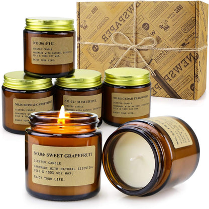 6_Pack_Candles_for_Home_Scented_Aromatherapy_Candle_Gift_Set_for_Women_Soy_Wax_Long_Lasting_Amber_Jar_Candles_Gift_for_Birthday_Mother's_Thanksgiving_Day_Present