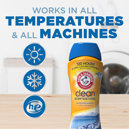 ARM_&_HAMMER_Clean_Scentsations_In-Wash_Scent_Booster,_Laundry_Scent_Booster_Purifying_Waters_scent,_45_Oz