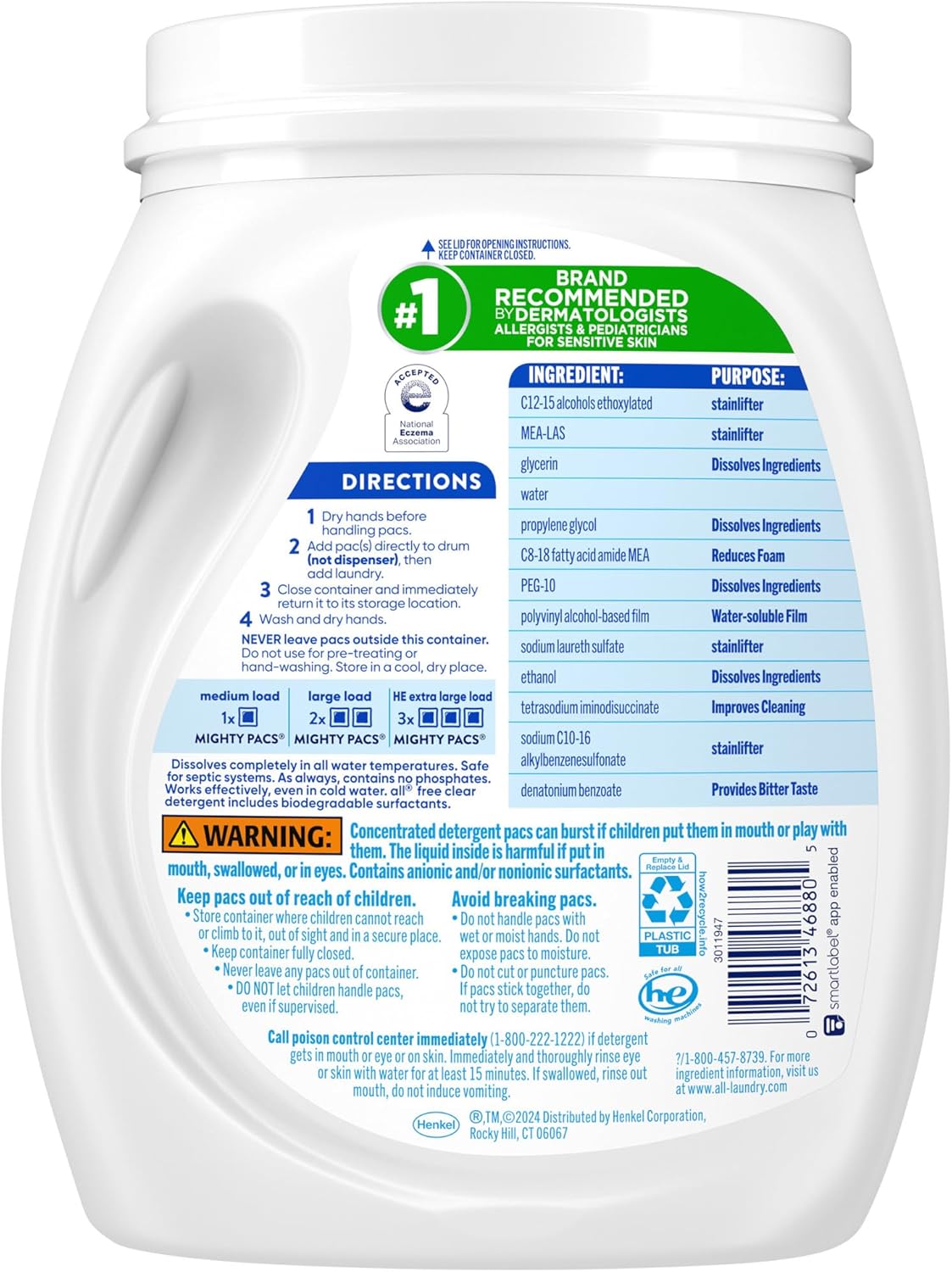 All_Mighty_Pacs_Laundry_Detergent,_Free_Clear_for_Sensitive_Skin,_Tub,_60_Count