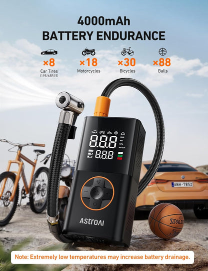 AstroAI_L7_Tire_Inflator_Portable_Air_Compressor,150_PSI_Cordless_Mini_Air_Bike_Auto_Shut-Off_Pump_with_Digital_Display_Pressure_Gauge,_Fast_Inflation_&_LED_Light_for_Car_Tires,Motorcycles,Bikes,Balls