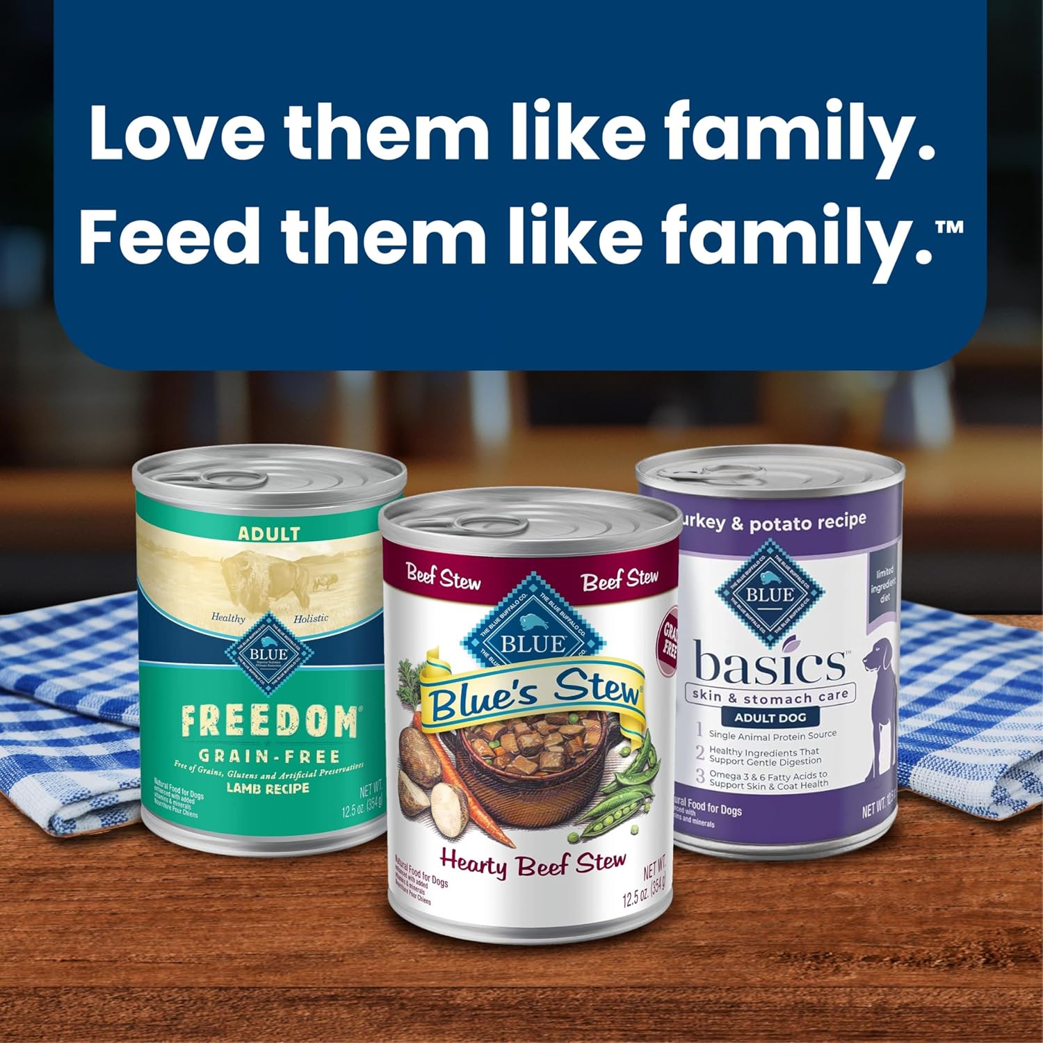 Blue_Buffalo_Blue’s_Stew_Variety_Pack_Hearty_Beef_&_Country_Chicken_Stew_Natural_Grain_Free_Wet_Dog_Food_with_Real_Meat_in_Thick_Savory_Gravy,_Natural_Ingredients,_12.5-oz_Cans_(6_Count)