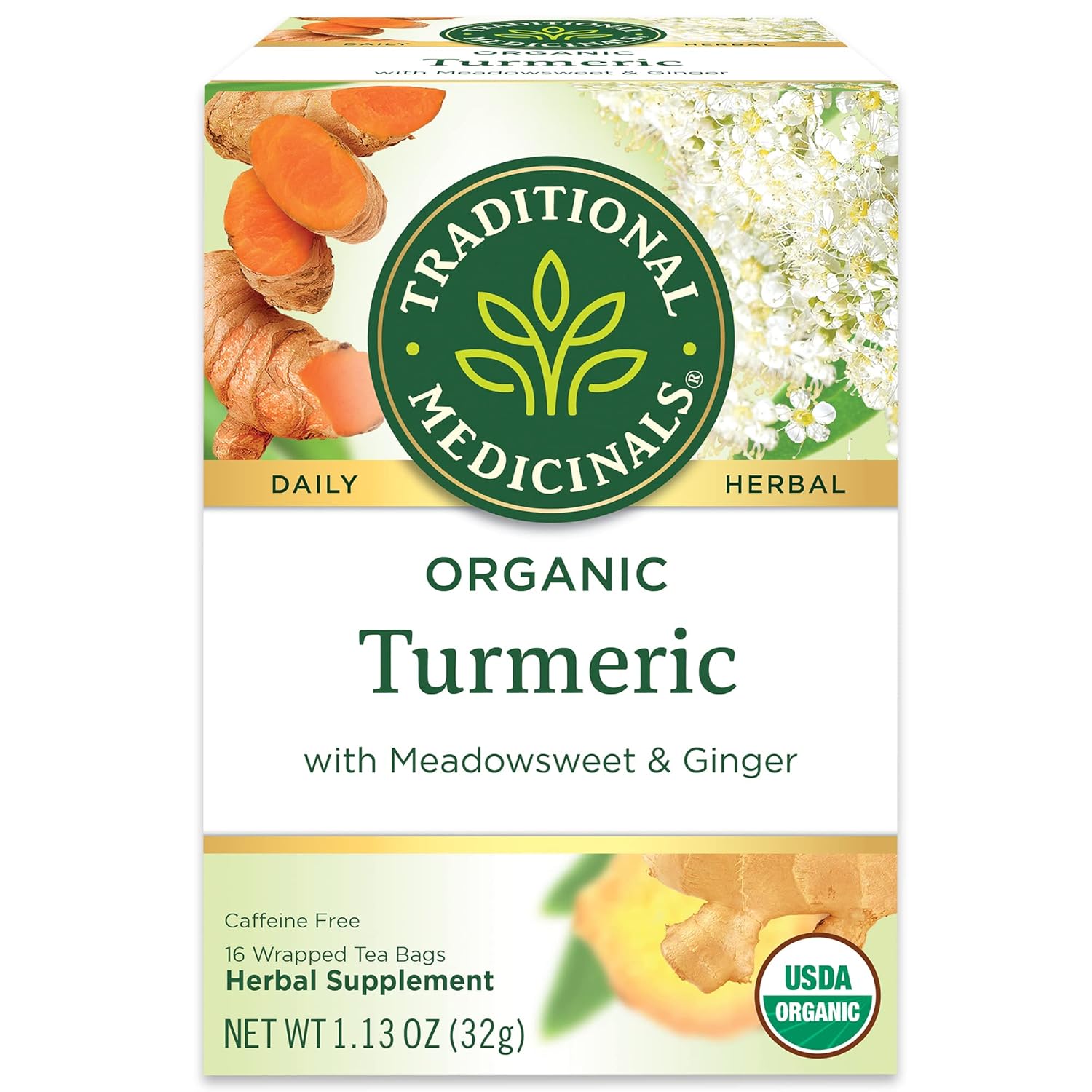 Traditional_Medicinals_Organic,_Turmeric_Tea_with_Ginger_&_Meadowsweet_-_Supports_Normal_Response_to_Inflammation_-_Kosher,_Non-GMO,_Caffeine-Free,_Compostable_-_16_Tea_Bags