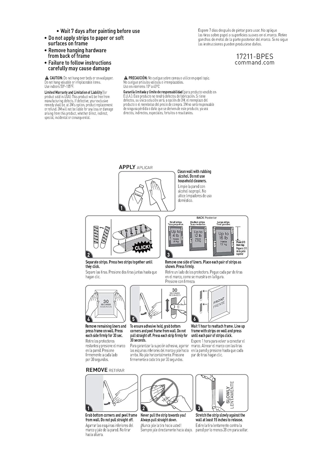 Command_15,_10,_&_5_lb_Large,_Medium_and_Small_32_Pairs_Picture_Hanging_Strips_(64_Strips),_Damage-Free_Hangers_for_Picture_Frames,_No_Tools_Required,_Great_for_Home_Room_Wall_Decor,_White_Adhesive