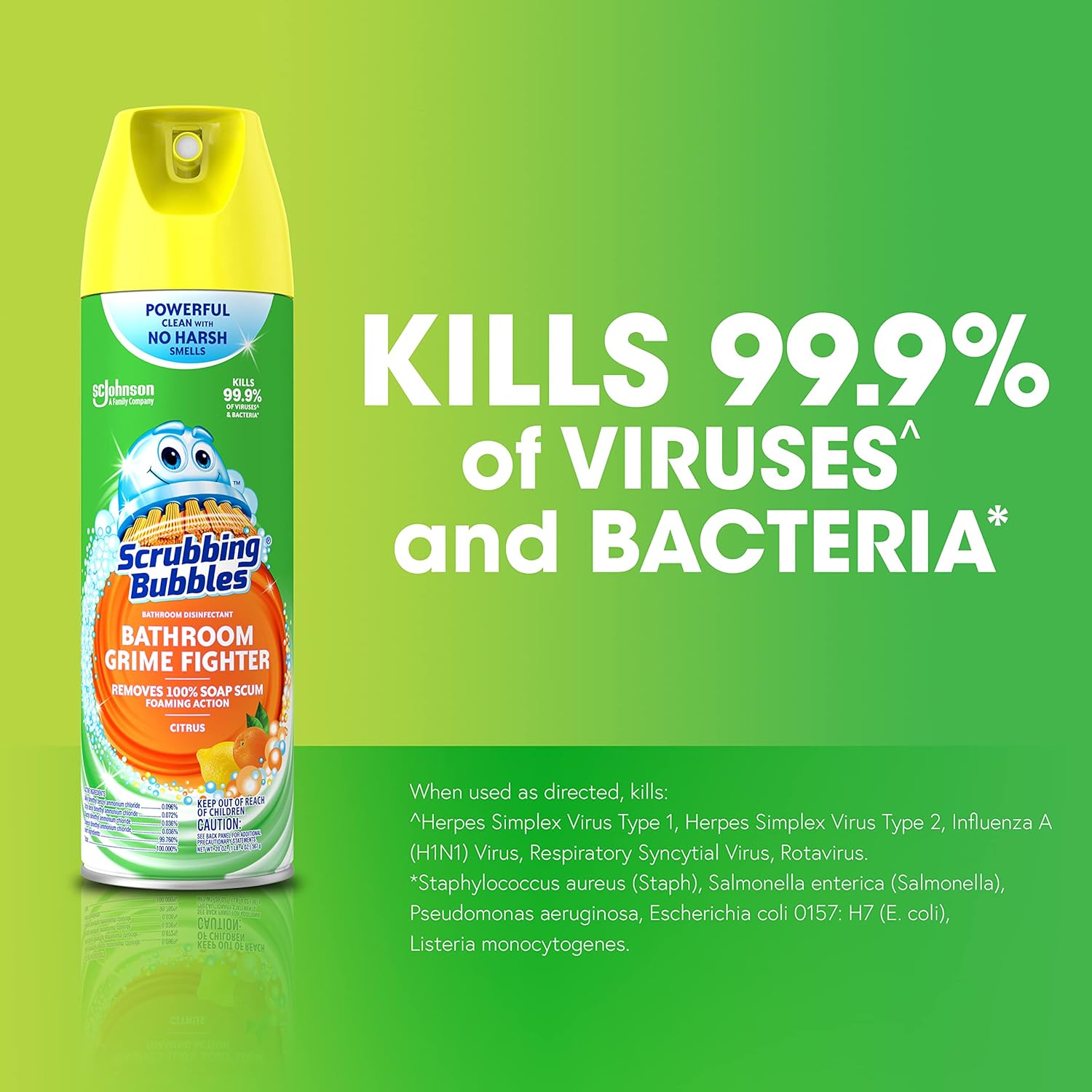 Scrubbing_Bubbles_Bathroom_and_Shower_Cleaner_Aerosol,_Foaming_Action_Bathroom_Grime_Fighter,_Citrus_Scent,_20oz_(Pack_of_1)