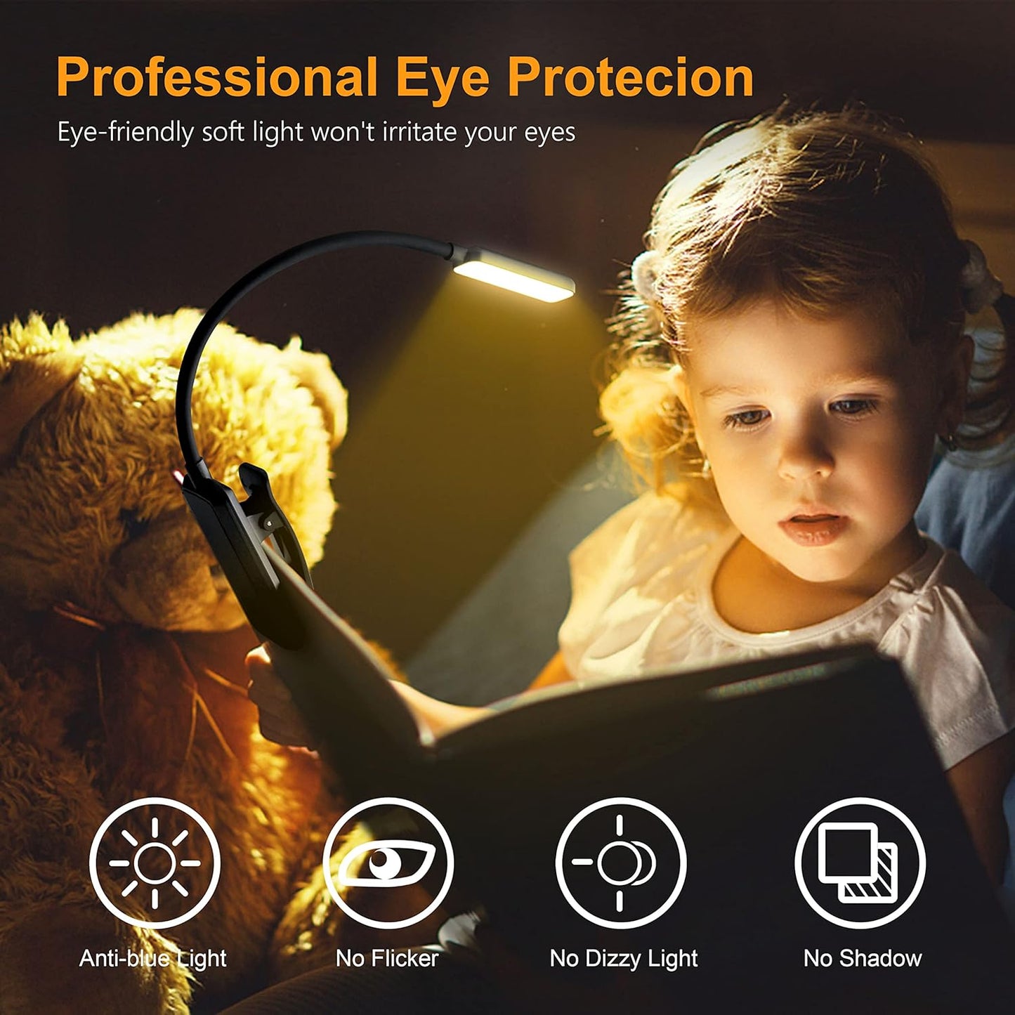 Gritin_9_LED_Rechargeable_Book_Light_for_Reading_in_Bed_-_Eye_Caring_3_Color_Temperatures,Stepless_Dimming_Brightness,80_Hrs_Runtime_Small_Lightweight_Clip_On_Book_Reading_Light_for_Studying
