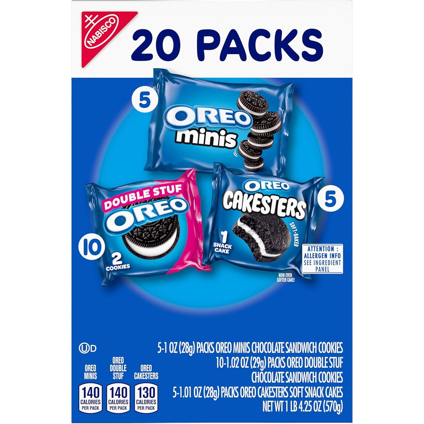 OREO_Lovers_Variety_Pack,_OREO_Minis_and_Double_Stuf_Chocolate_Sandwich_Cookies,_OREO_Cakesters_Soft_Snack_Cakes,_20_Snack_Packs