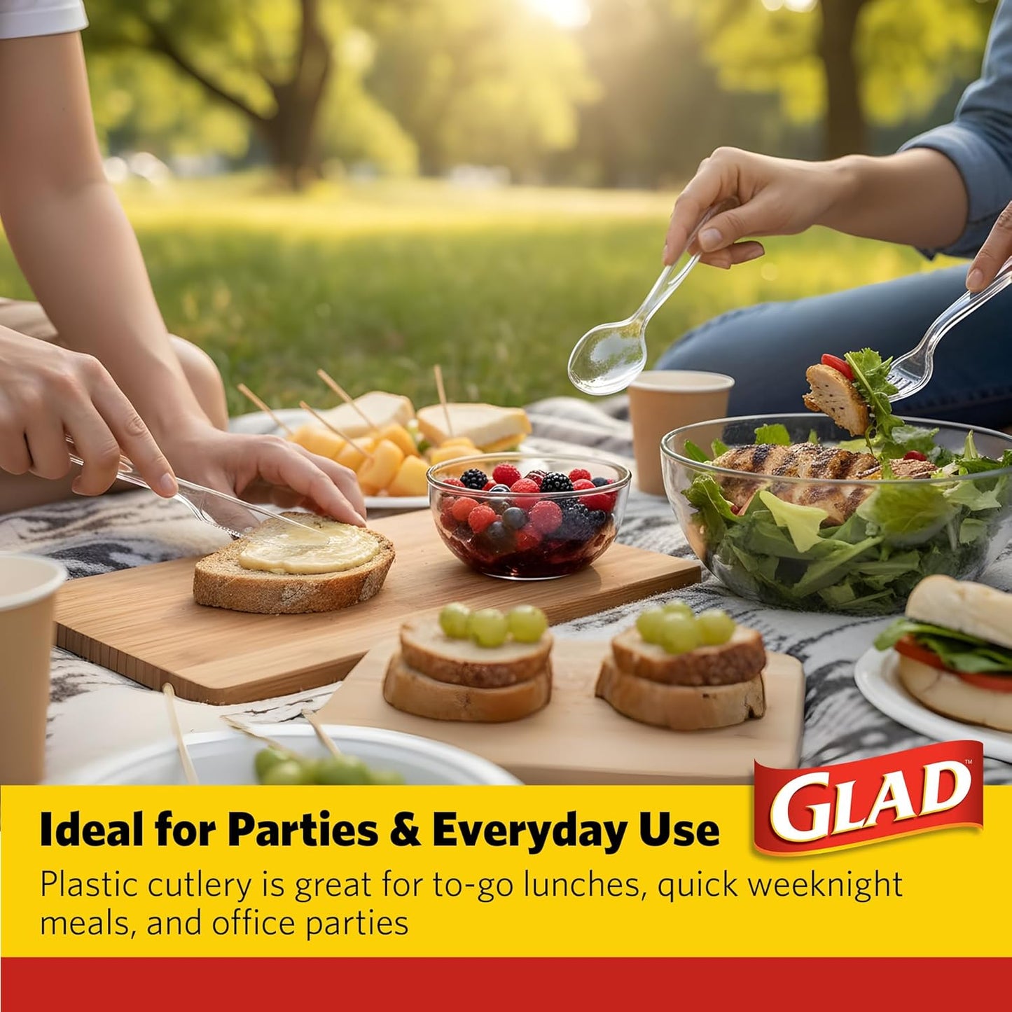 Glad_Clear_Disposable_Cutlery_Set_with_Heavy_Duty_Plastic_Forks,_Knives,_and_Spoons,_Reusable_Dishwasher_Safe_Plastic_Utensils_for_Parties_and_Everyday_Use,_240_Count