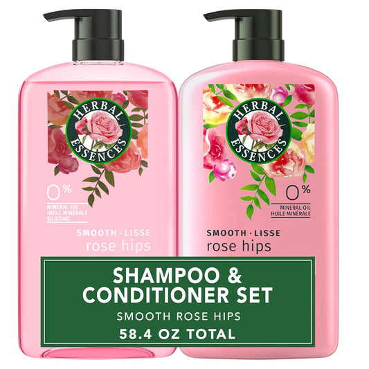 Herbal_Essences_Shampoo_&_Conditioner_Set,_Rose_Hips_-_Smooth_Collection,_Paraben-Free,_Color-Safe,_Shiny_Hair_with_Jojoba_&_Vitamin_E,_29.2_Fl_Oz_Each,_2-Pack