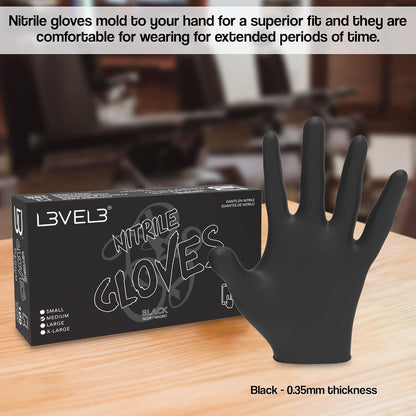 L3_Level_3_Nitrile_Gloves_-_Professional_Heavy_Duty_Disposable_Gloves_-_Latex_Free_-_Fits_Snug_-_Box_of_100